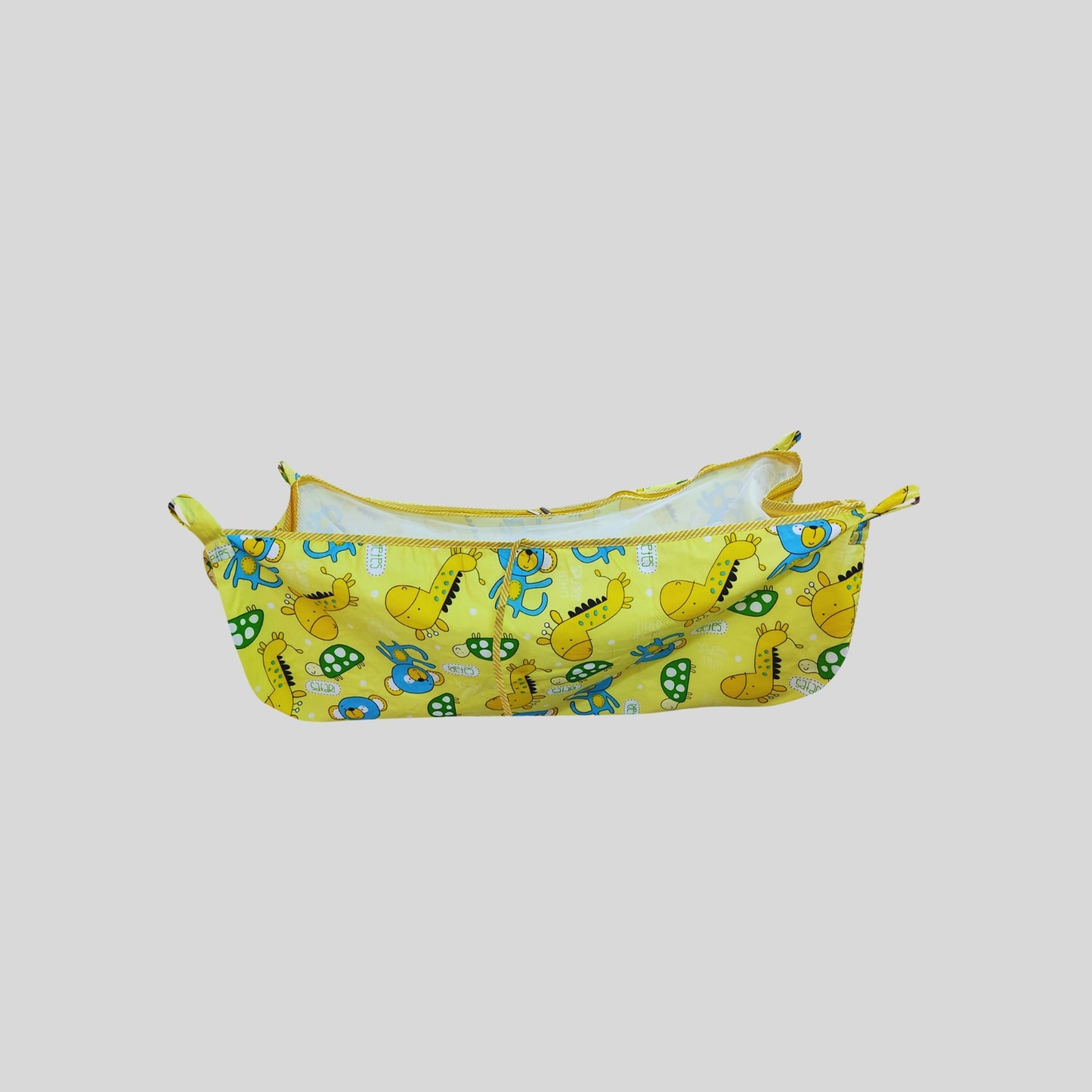 Hooper Soft Cloth Swing Baby Cradle/Ghodiyu/Khoyu Hammock in Cool Cotton Trendy Printed Design, Baby Cradle Cloth with Mosquito Net