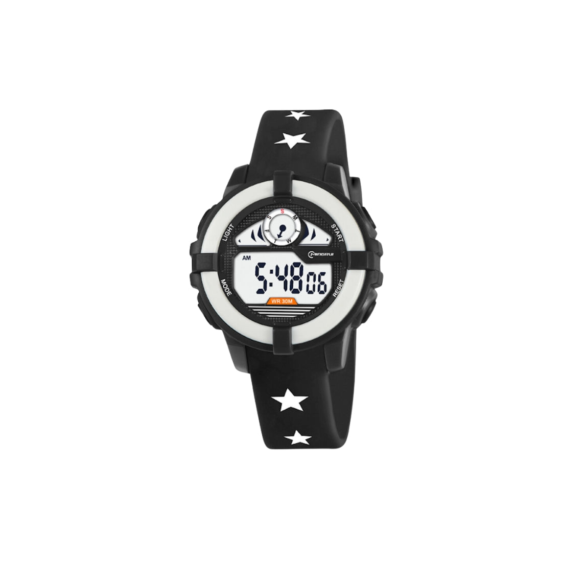 Hooper Kids Digital Sports LED Wrist Watch Boys Girls 5-12 Years Waterproof Multifunction Alarm Stopwatch Backlight Durable Strap Outdoor Casual Wear