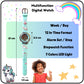 Hooper Unicorn Watches for Girls – 3D Cute LED 7 Colors Multifunction Digital Waterproof Watch for Kids 5-10 Years, Unbreakable Silicone Strap