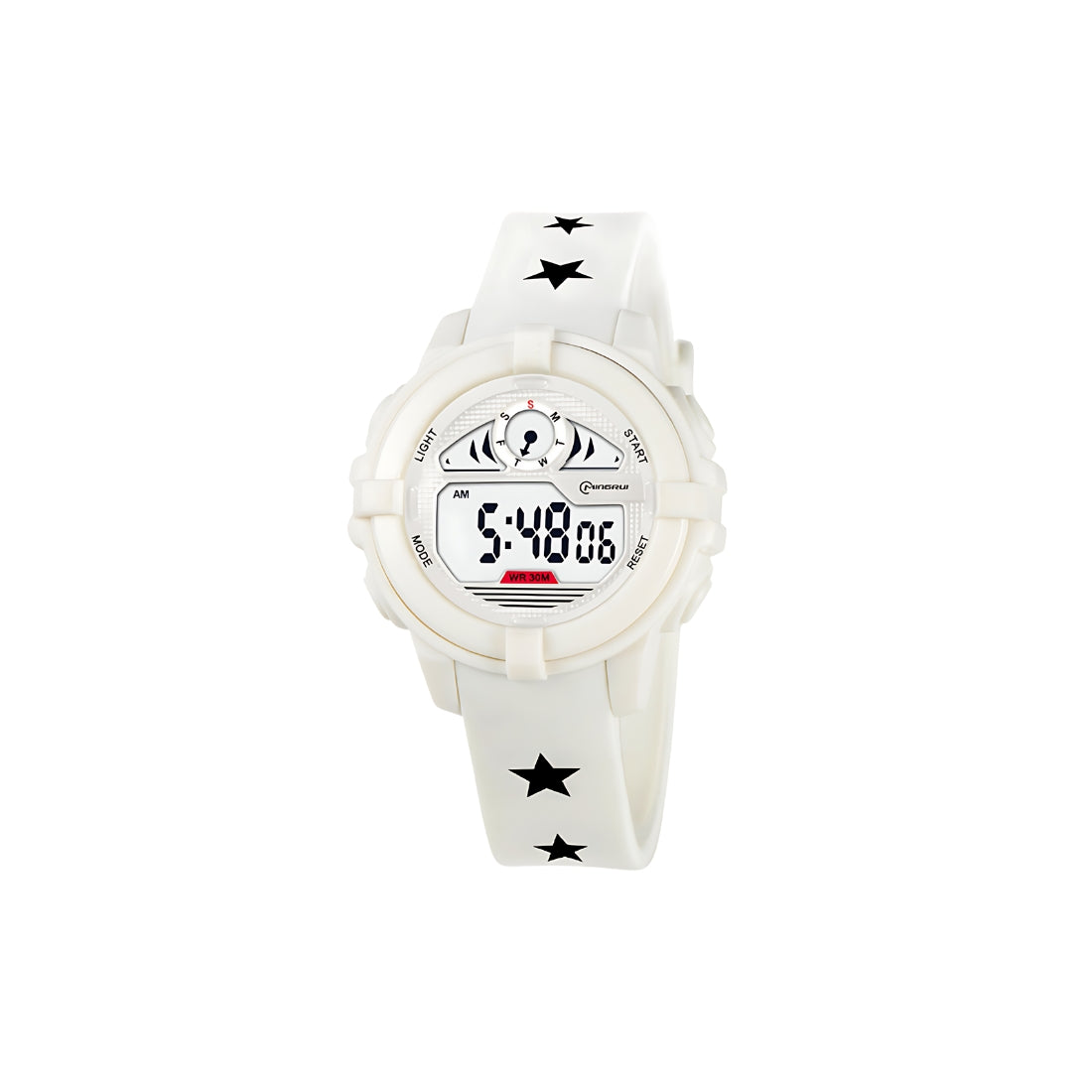 Hooper Kids Digital Sports LED Wrist Watch Boys Girls 5-12 Years Waterproof Multifunction Alarm Stopwatch Backlight Durable Strap Outdoor Casual Wear