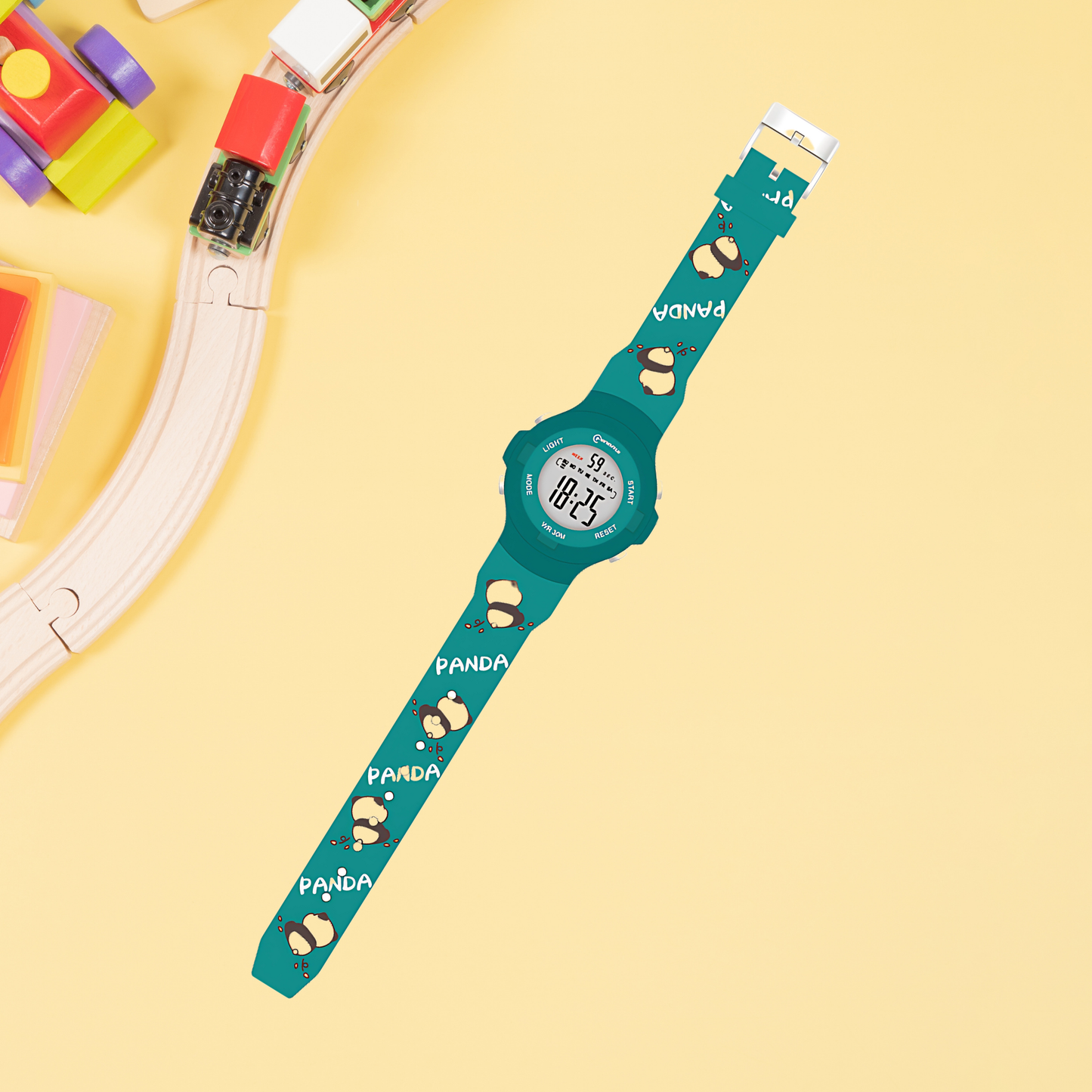 Hooper Kids Digital Sports LED Wrist Watch Boys Girls 5-12 Years Waterproof Multifunction Alarm Stopwatch Backlight Durable Strap Outdoor Casual Wear