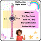 Hooper Unicorn Watches for Girls – 3D Cute LED 7 Colors Multifunction Digital Waterproof Watch for Kids 5-10 Years, Unbreakable Silicone Strap