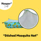 Hooper Soft Cloth Swing Baby Cradle/Ghodiyu/Khoyu Hammock in Cool Cotton Trendy Printed Design, Baby Cradle Cloth with Mosquito Net