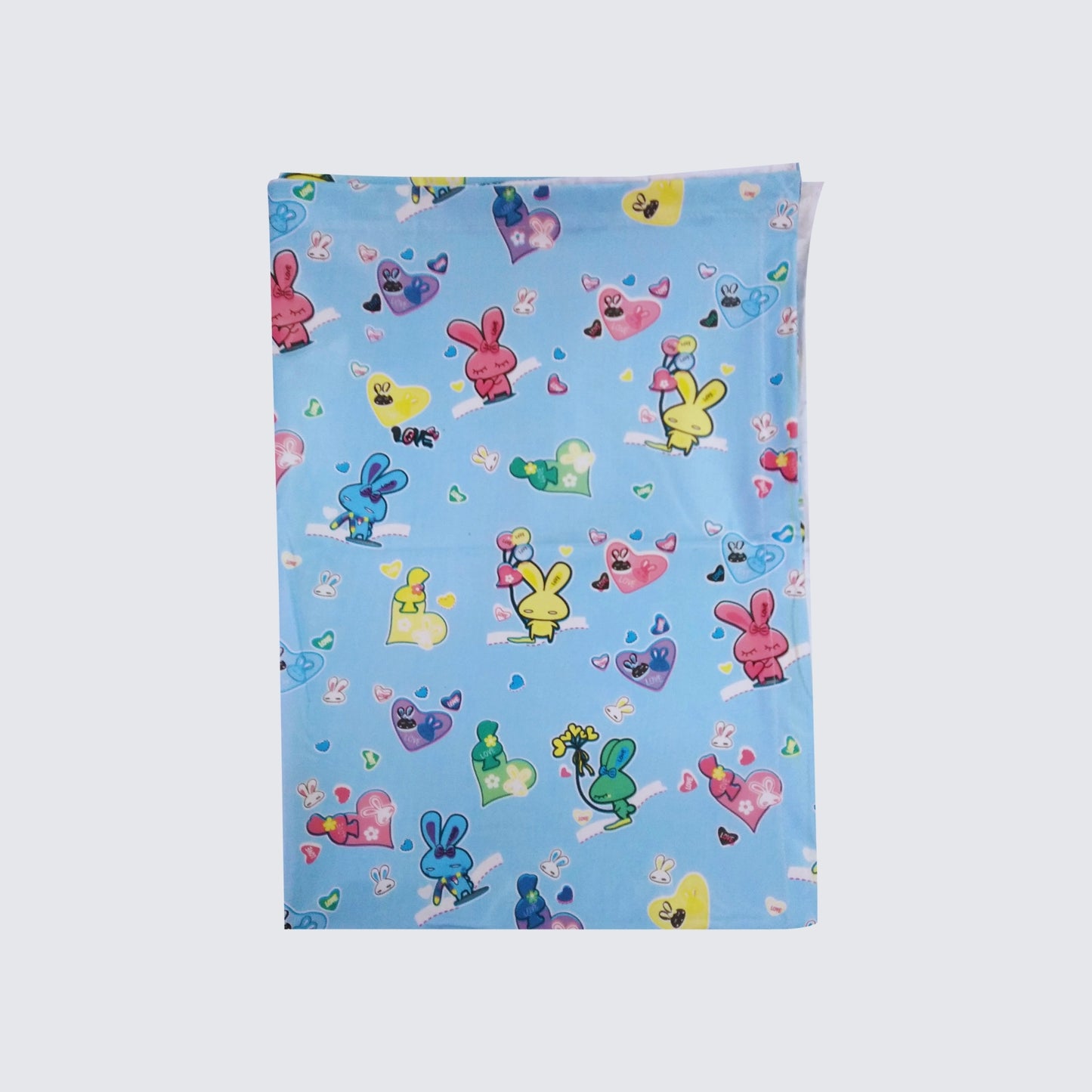 Hooper Plastic Baby Bed-Sheet | Wetting Protector Sheet | Mattress Sheet for Baby | Toddler Bed-Sheet | Thin, Printed Tiny Animal Pattern, Washable, Protects from Wetness, Large