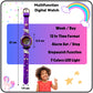 Hooper Unicorn Watches for Girls – 3D Cute LED 7 Colors Multifunction Digital Waterproof Watch for Kids 5-10 Years, Unbreakable Silicone Strap