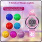 Hooper Premium Watches for Girls – 3D Cute LED 7 Colors Multifunction Digital Waterproof Watch for Kids 5-10 Years, Unbreakable Silicone Strap (CHERRY )