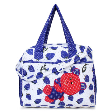 Hooper Diaper Bag for Moms | Compact and Spacious Baby Travel Backpack with Insulated Pockets | Adjustable Shoulder Strap and Waterproof Material | Blue