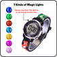 Hooper Premium Watches for Boys – 3D Cute LED 7 Colors Multifunction Digital Waterproof Watch for Kids 5-10 Years, Unbreakable Silicone Strap ( DINOSAURS )