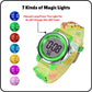 Hooper Premium Watches for Boys – 3D Cute LED 7 Colors Multifunction Digital Waterproof Watch for Kids 5-10 Years, Unbreakable Silicone Strap ( DINOSAURS )