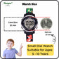 Hooper Premium Watches for Boys – 3D Cute LED 7 Colors Multifunction Digital Waterproof Watch for Kids 5-10 Years, Unbreakable Silicone Strap ( DINOSAURS )