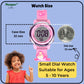 Hooper Premium Watches for Girls – 3D Cute LED 7 Colors Multifunction Digital Waterproof Watch for Kids 5-10 Years, Unbreakable Silicone Strap ( Fairy )
