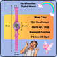Hooper Premium Watches for Girls – 3D Cute LED 7 Colors Multifunction Digital Waterproof Watch for Kids 5-10 Years, Unbreakable Silicone Strap ( Fairy )