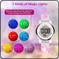 Hooper Premium Watches for Girls – 3D Cute LED 7 Colors Multifunction Digital Waterproof Watch for Kids 5-10 Years, Unbreakable Silicone Strap ( Fairy )