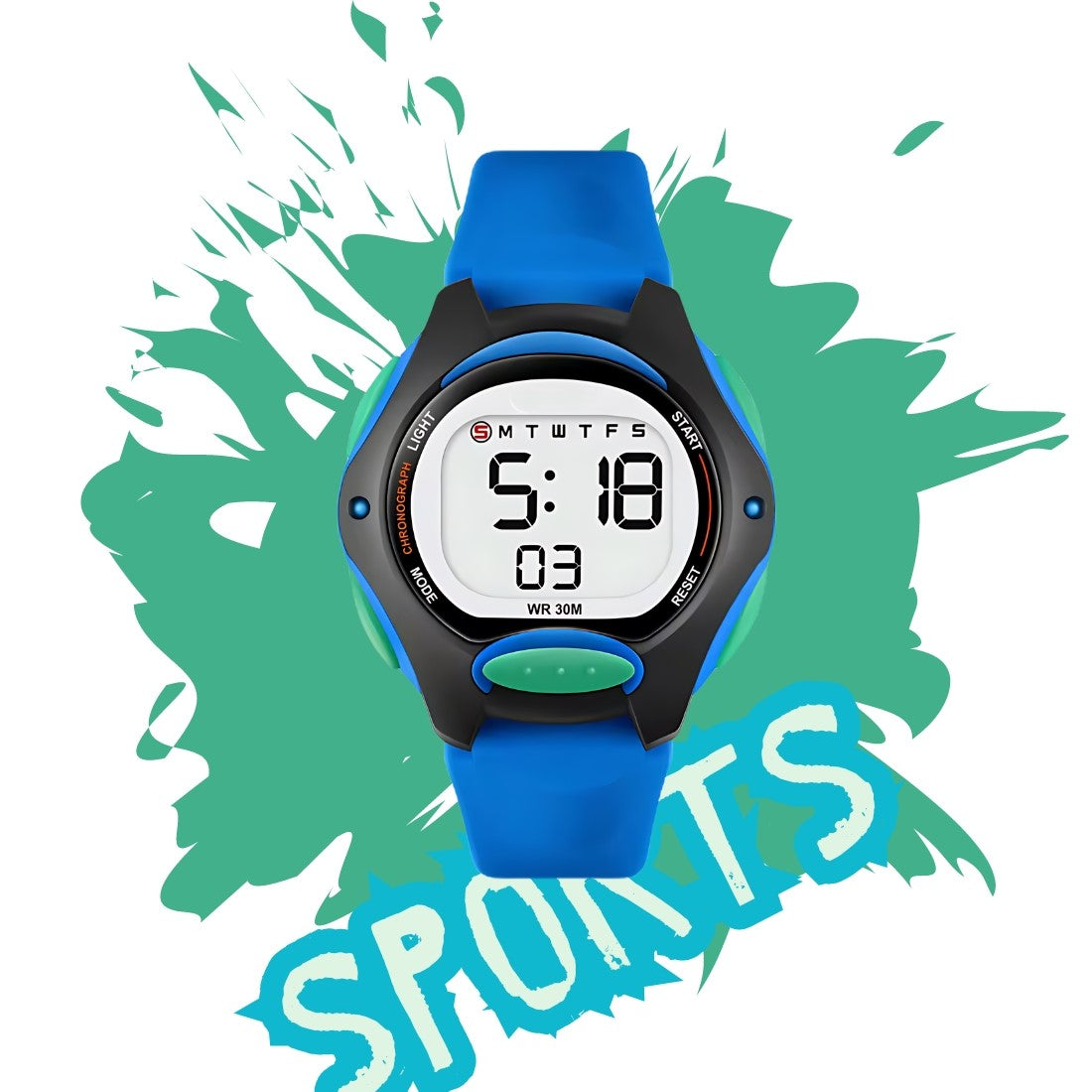 Hooper Kids Digital Watch for Boys and Girls, Multifunctional, sports Design, Age 5+