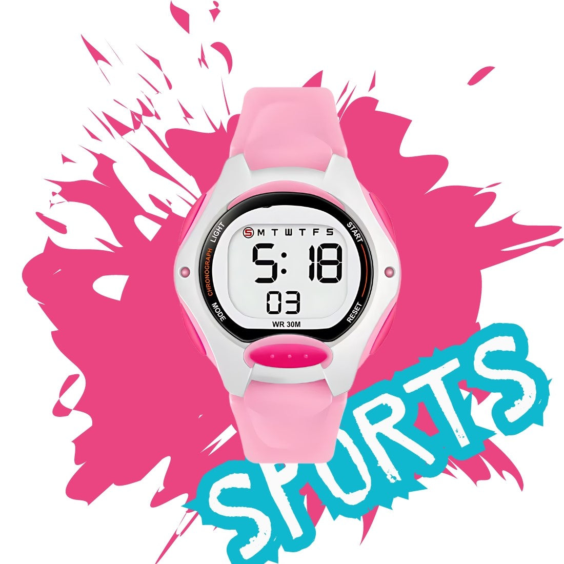 Hooper Kids Digital Watch for Boys and Girls, Multifunctional, sports Design, Age 5+