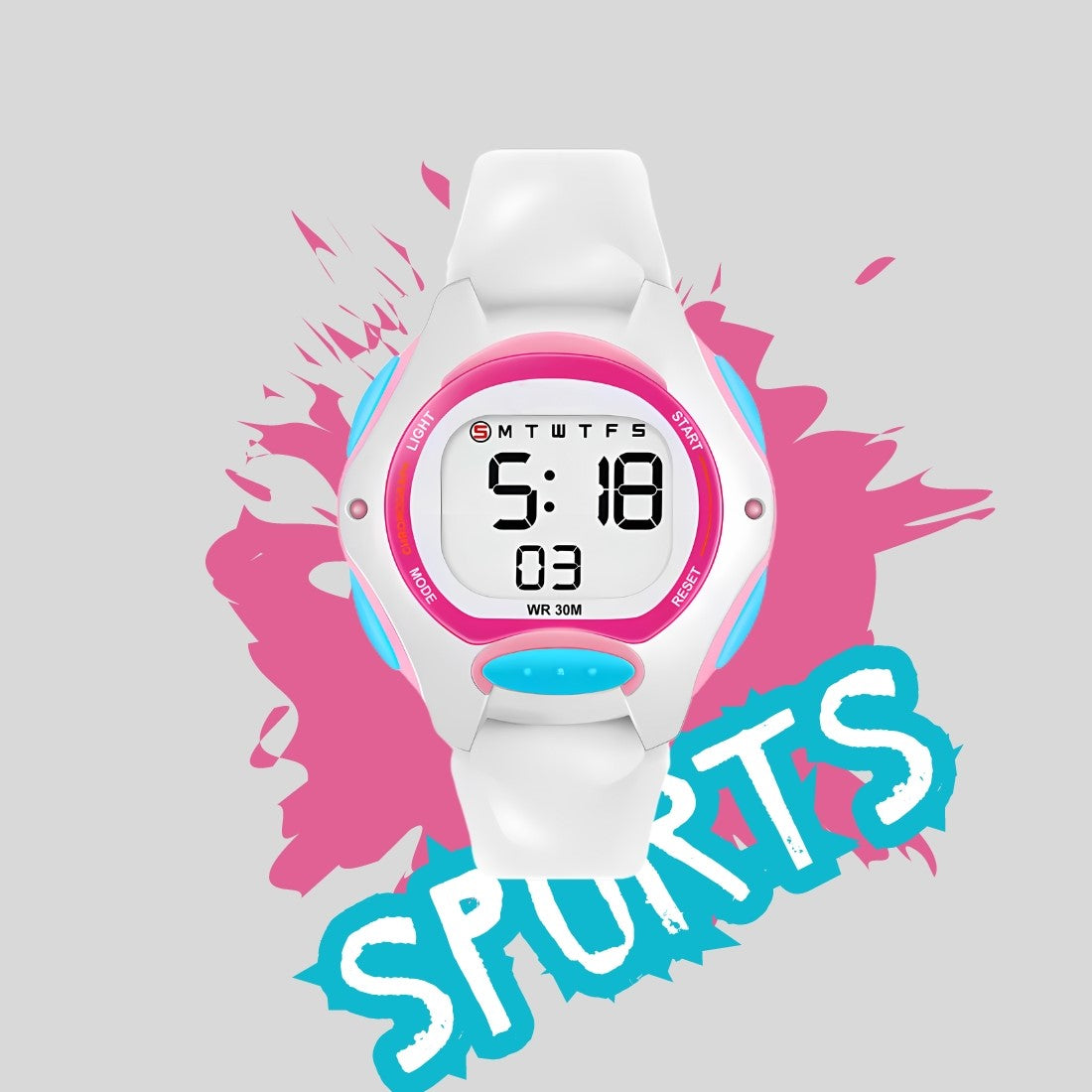 Hooper Kids Digital Watch for Boys and Girls, Multifunctional, sports Design, Age 5+