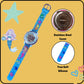 Hooper Premium Watches for Girls – 3D Cute LED 7 Colors Multifunction Digital Waterproof Watch for Kids 5-10 Years, Unbreakable Silicone Strap ( MERMAID )