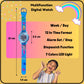 Hooper Premium Watches for Girls – 3D Cute LED 7 Colors Multifunction Digital Waterproof Watch for Kids 5-10 Years, Unbreakable Silicone Strap ( MERMAID )