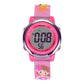 Hooper Premium Watches for Girls – 3D Cute LED 7 Colors Multifunction Digital Waterproof Watch for Kids 5-10 Years, Unbreakable Silicone Strap ( MERMAID )