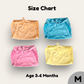 Hooper Baby's Cotton Cloth Diapers/Langot Double Layer U Shaped Tie Knot Closer Washable and Reusable Nappies