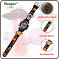 Hooper Premium Watches for Boys – 3D Cute LED 7 Colors Multifunction Digital Waterproof Watch for Kids 5-10 Years, Unbreakable Silicone Strap ( SPACE )