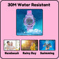 Hooper Premium Watches for Girls – 3D Cute LED 7 Colors Multifunction Digital Waterproof Watch for Kids 5-10 Years, Unbreakable Silicone Strap ( Fairy )
