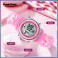 Hooper Unicorn Watches for Girls – 3D Cute LED 7 Colors Multifunction Digital Waterproof Watch for Kids 5-10 Years, Unbreakable Silicone Strap