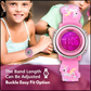 Hooper Unicorn Watches for Girls – 3D Cute LED 7 Colors Multifunction Digital Waterproof Watch for Kids 5-10 Years, Unbreakable Silicone Strap